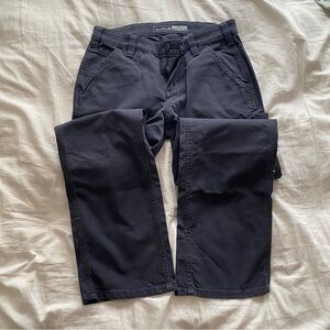 Carhartt Rugged Flex Loose Fit Canvas Work Pant Size 2 Short NWT Women’s Pants